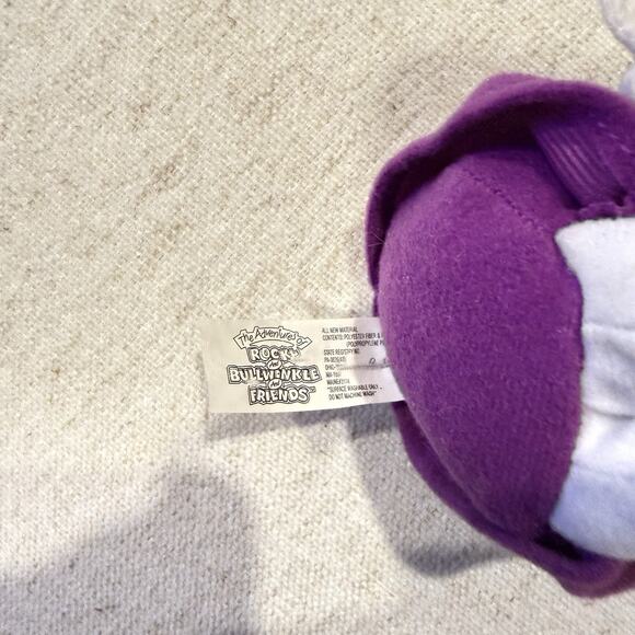 Stuffins 1999 Adventures Rocky & Bullwinkle Snidely Whiplash and Natasha EUC - Picture 3 of 11